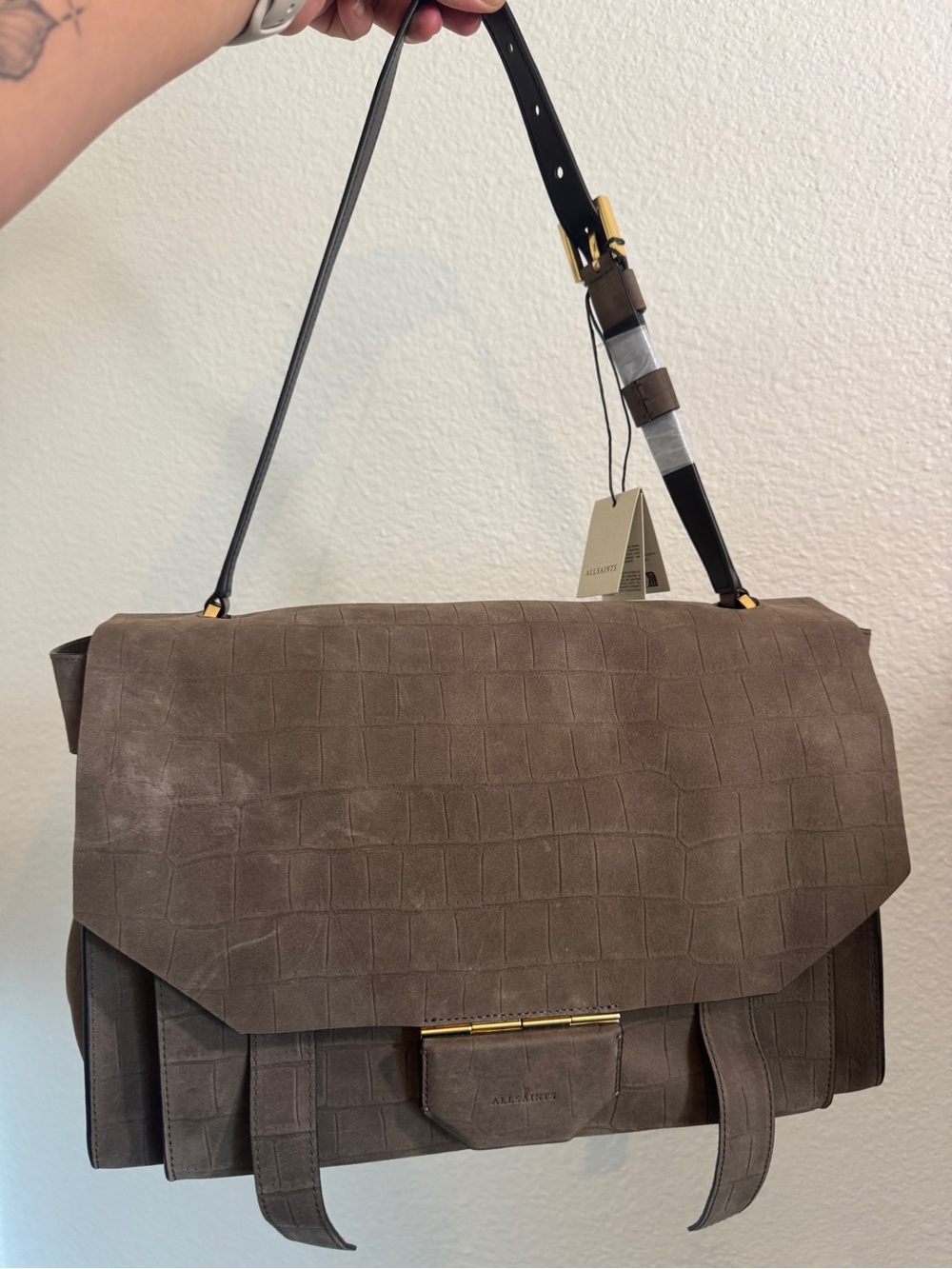 All Saints Ursa Satchel Bag